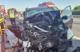 Súlyos baleset az A1-es autópályán: öt sérültet vittek kórházba