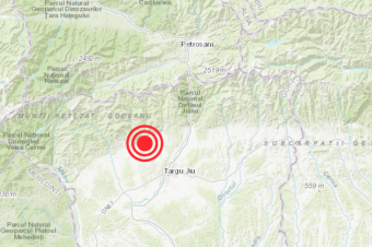 Nem elhanyagolható erősségű földrengés volt péntek délután Târgu Jiutól alig 16 kilométerre