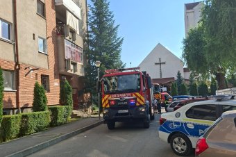 Tűz ütött ki egy sepsiszentgyörgyi tömbházlakásban – frissítve