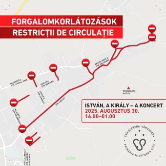 Útlezárások az István, a király nagykoncert idején