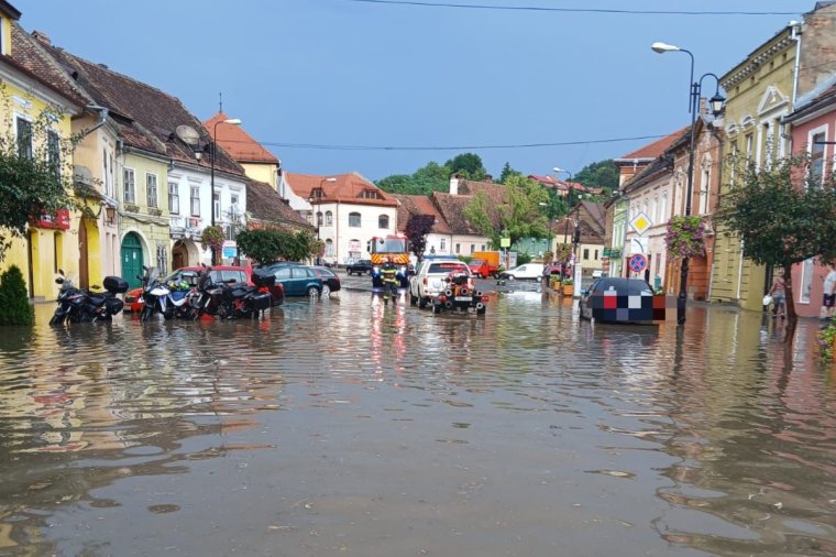 Máris problémákat okozott az időjárás Maros megyében
