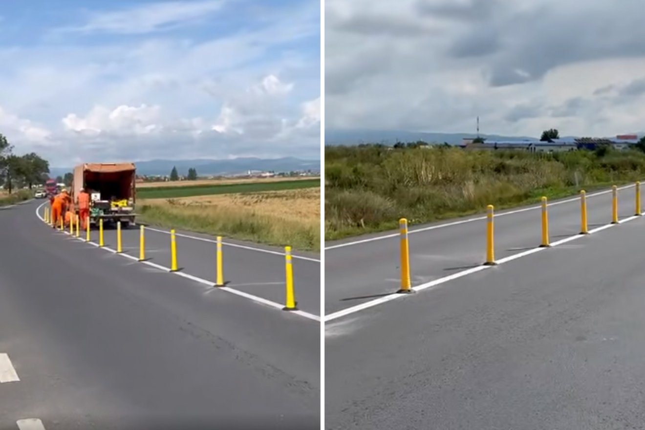 •  Fotó: Brassói Regionális Útügyi Igazgatóság/Facebook