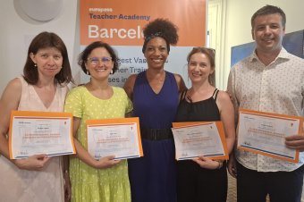 Barcelonai továbbképzésen a székelyudvarhelyi pedagógusok