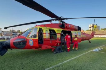 Helikopterrel hozták haza a Bulgáriában balesetet szenvedett román állampolgárokat – videóval