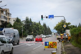 Okos forgalomirányító rendszer működik Kézdivásárhelyen
