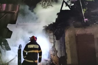 Lakóház melléképülete borult lángokba Magyarbükkösön