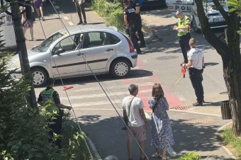 Gyalogost ütött el egy autó Székelyudvarhelyen