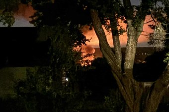 Leégett egy garázs Varságon – videó