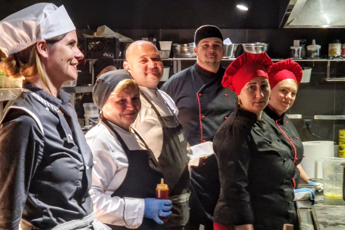 A szakács-tanoncok is kitettek magukért