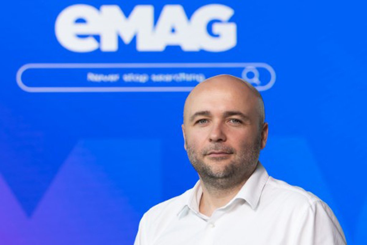 Tudor Manea, az eMAG Csoport vezérigazgatója •  Fotó: eMAG