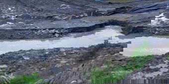 Feltelt vízzel a parajdi sóbánya