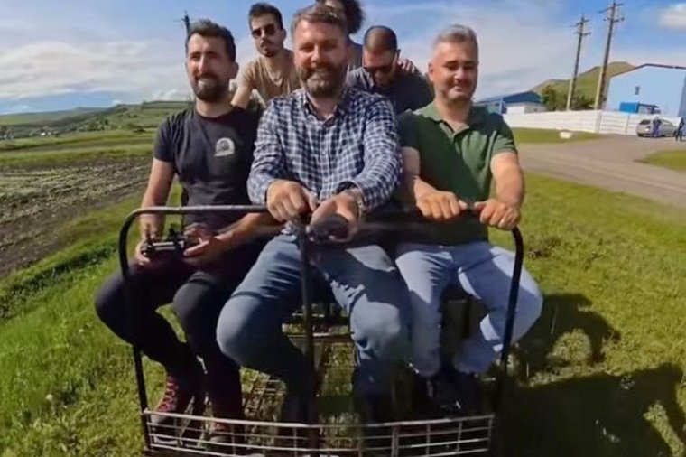 Így fognak sínbiciklizni a régi vasútvonalon – videóval