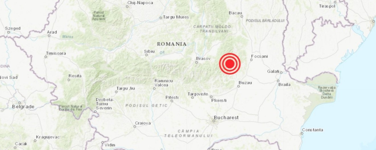 Ismét Vrancea szeizmikus térségében volt földrengés