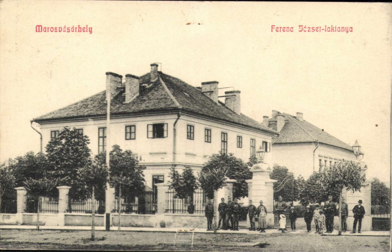 A marosvásárhelyi Ferenc József-laktanya. Lakói gyakori vendégei voltak a bordélyházaknak