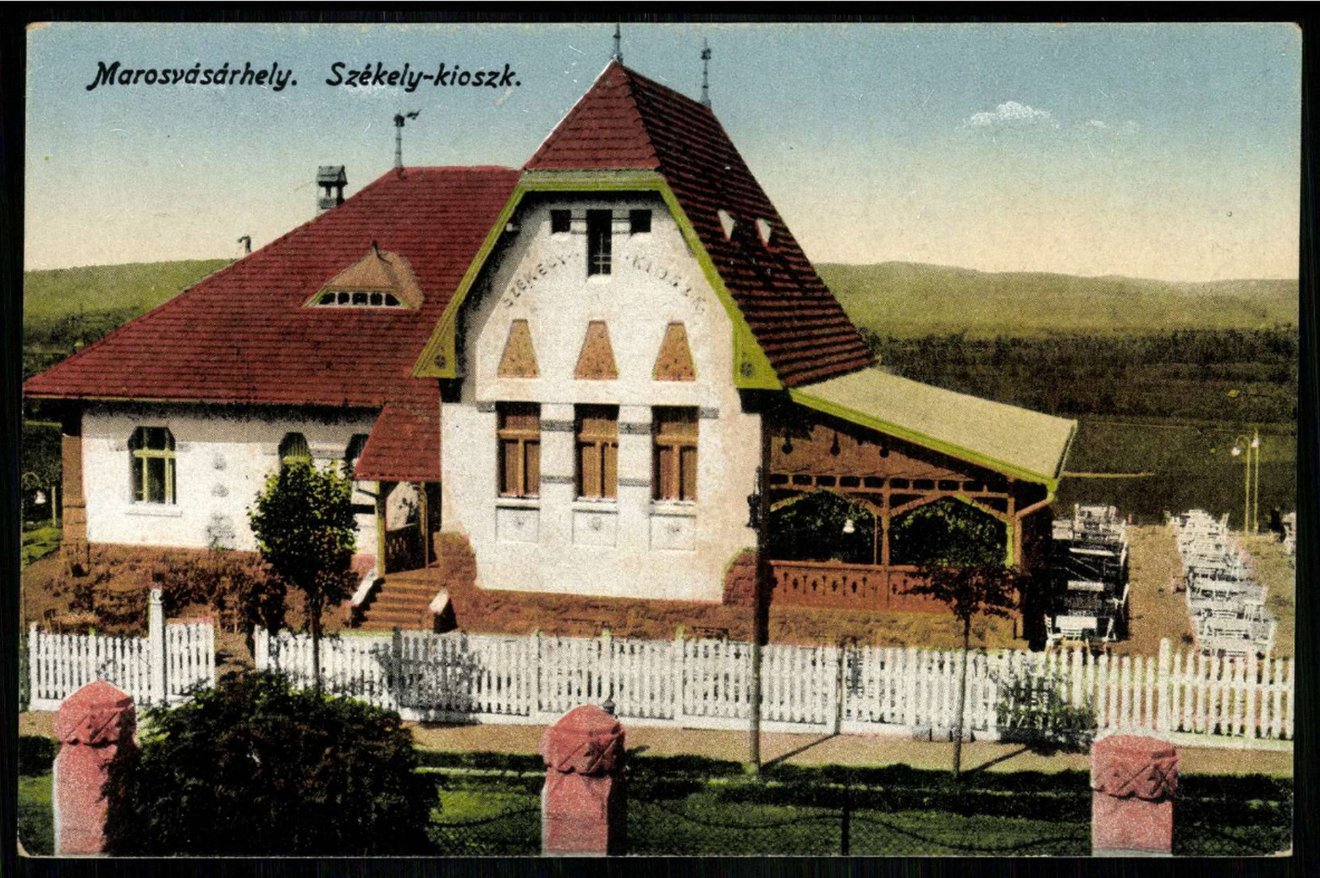A marosvásárhelyi „Székely kioszk”, ahol a madám ünnepeltette a születésnapját