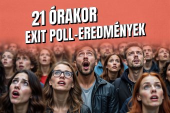 Este kilenc után mutatjuk az exit poll-eredményeket