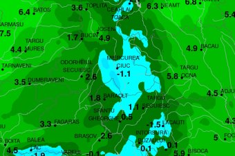 Májusi fagy: mínusz 1 fok alá hűlt Csíkban