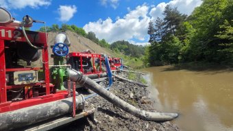Több szivattyú meghibásodott a nagy terhelés miatt a parajdi sóbányánál