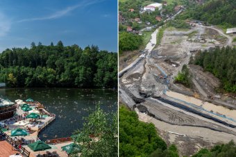 Egy kis misztérium: egy napra esik a Medve-tó születése és a parajdi sóbánya halála