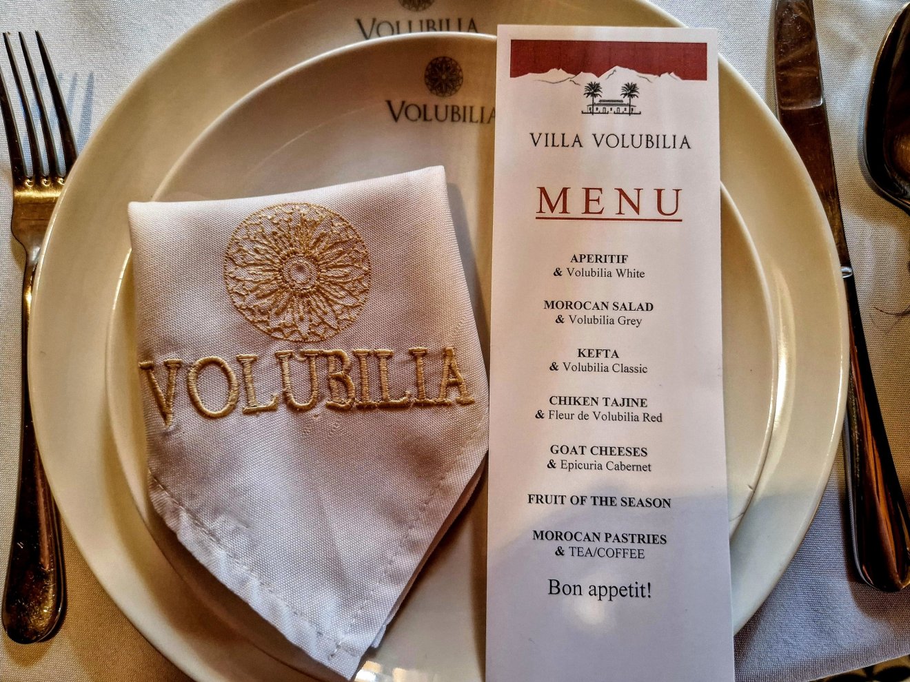 A Volubiliában ilyen menüvel vártak borkóstolóra