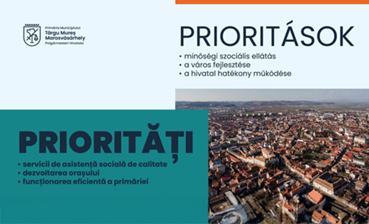•  Fotó: Marosvásárhely Polgármesteri Hivatala