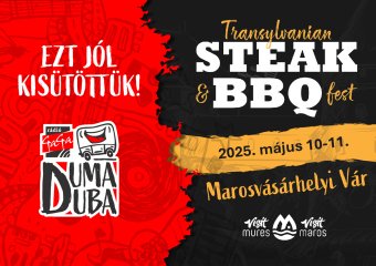 Május 10-től a Transylvanian Steak & BBQ fesztiválra gurul be a Duma Duba!