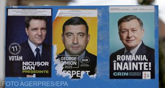 Élő adásban, egy csokor virág átadása után lépett vissza az elnökjelölti vitáktól George Simion – videóval