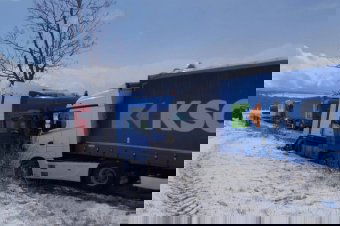 Két kamion ütközött Kápolnásfalu határában