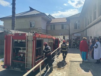 Tűz ütött ki egy moldvai kórházban; több mint 60 beteget evakuáltak