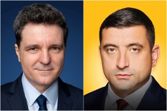 Először vitázik a tévékamerák előtt George Simion és Nicușor Dan