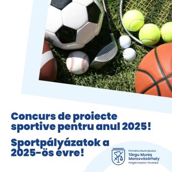 Marosvásárhely önkormányzata pályázatot hirdet a sportélet költségvetési támogatására
