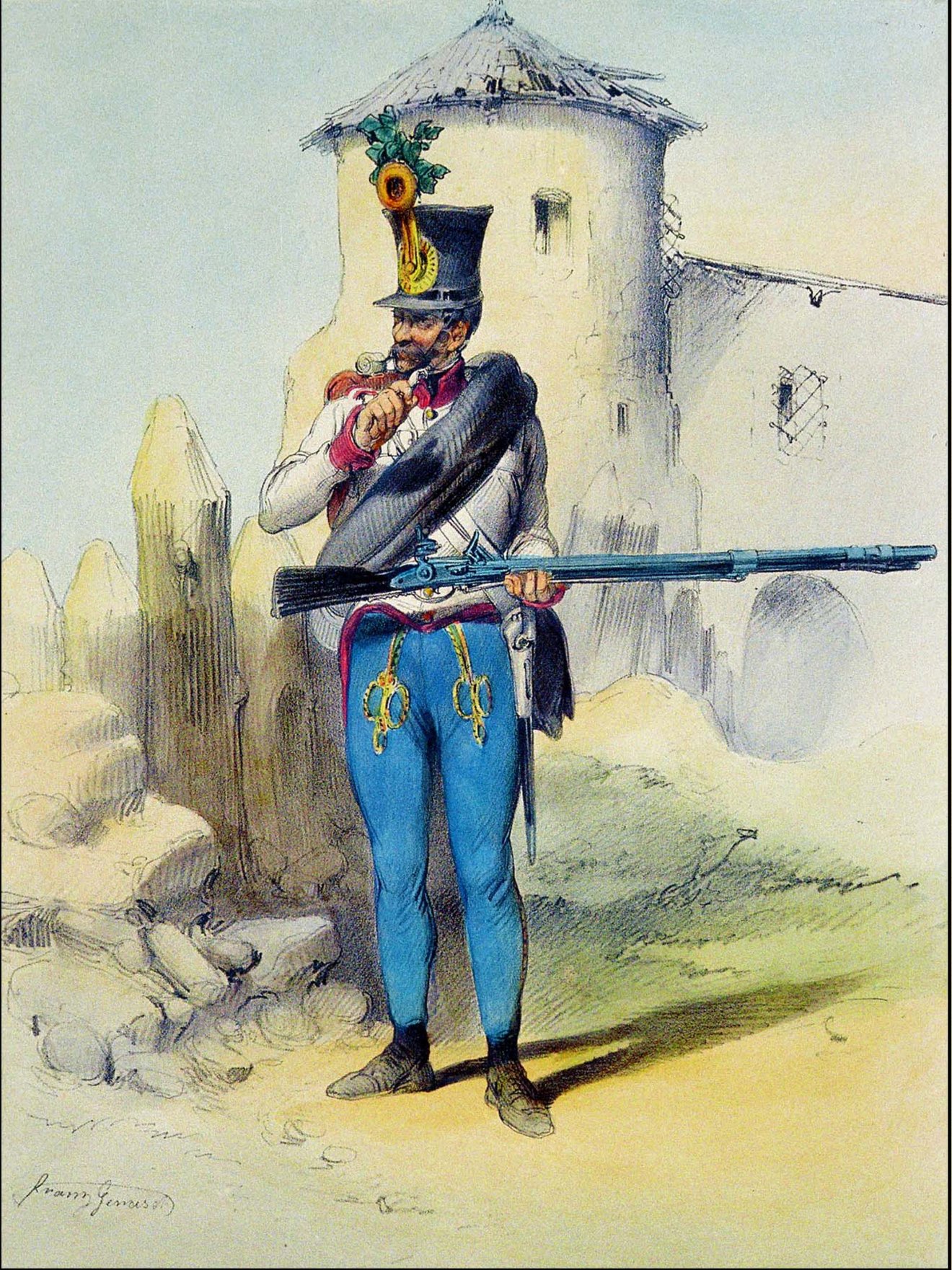 •  Fotó: Franz Gerasch (1826–1906) grafikája