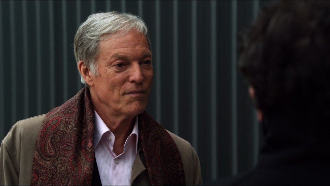 Richard Chamberlain a 2000-es évek elején futott Lépéselőnyben című sorozatban •  Fotó: Lépéselőnyben/IMDb