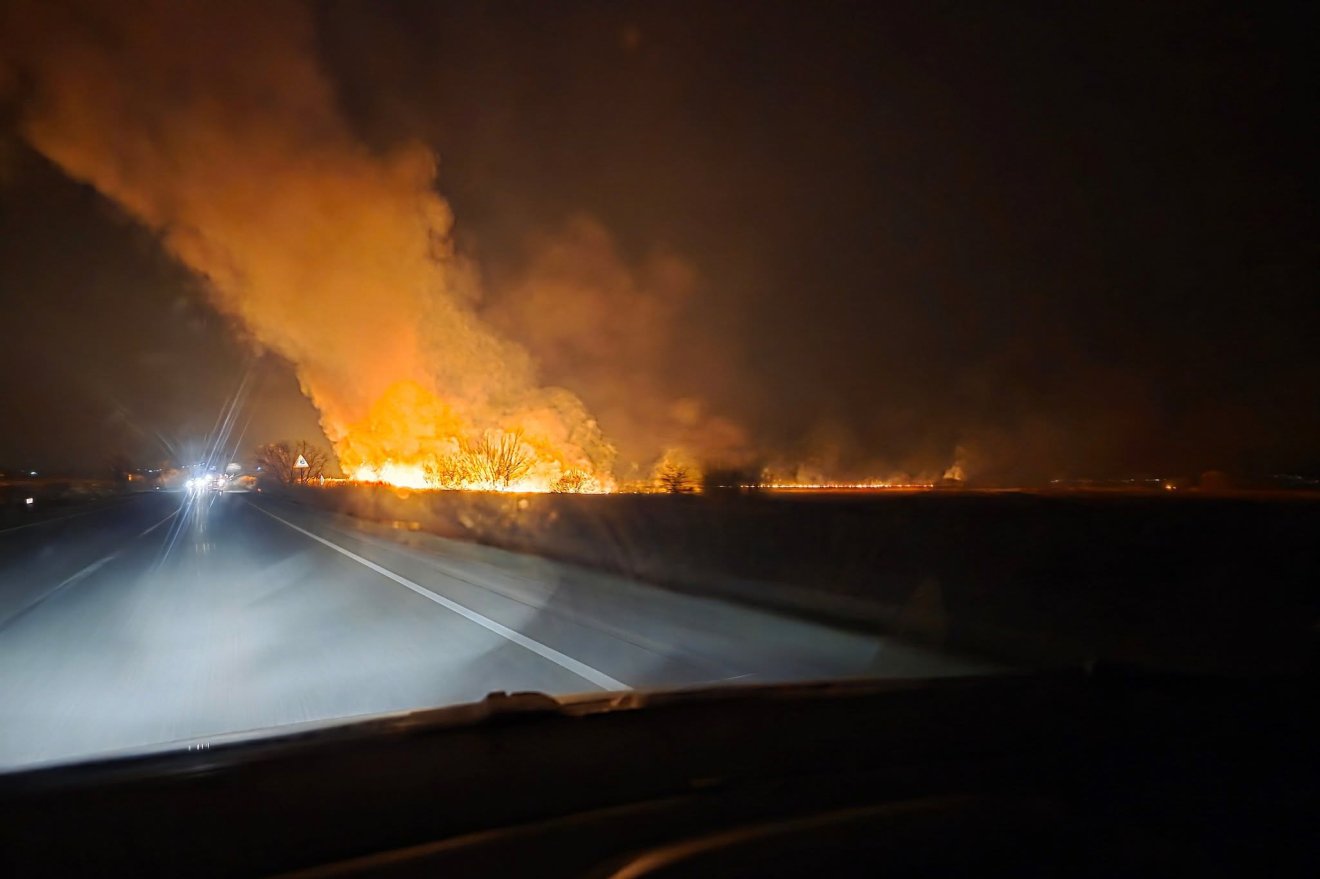 •  Fotó: Info Trafic Mureș Facebook-csoport