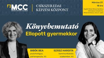 Bemutatják Bibók Bea pszichológus könyvét Csíkszeredában