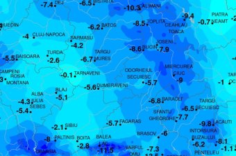 Újabb fagyos márciusi reggel Székelyföldön