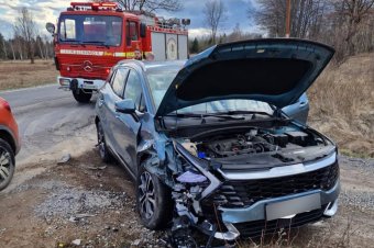 Két autó ütközött Szentegyháza határában