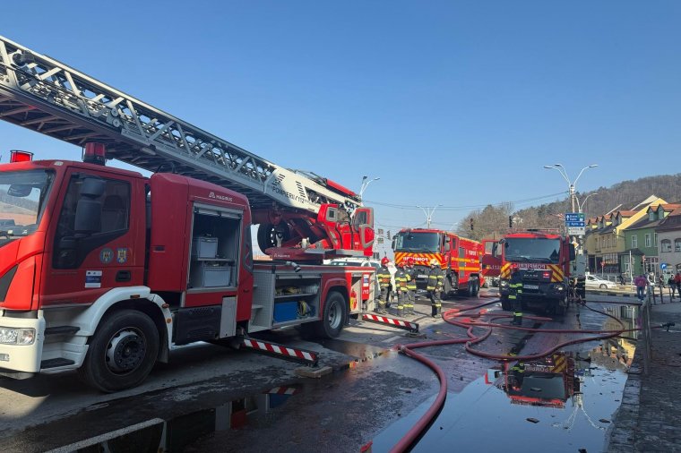 Tűz ütött ki egy panzióban Segesváron