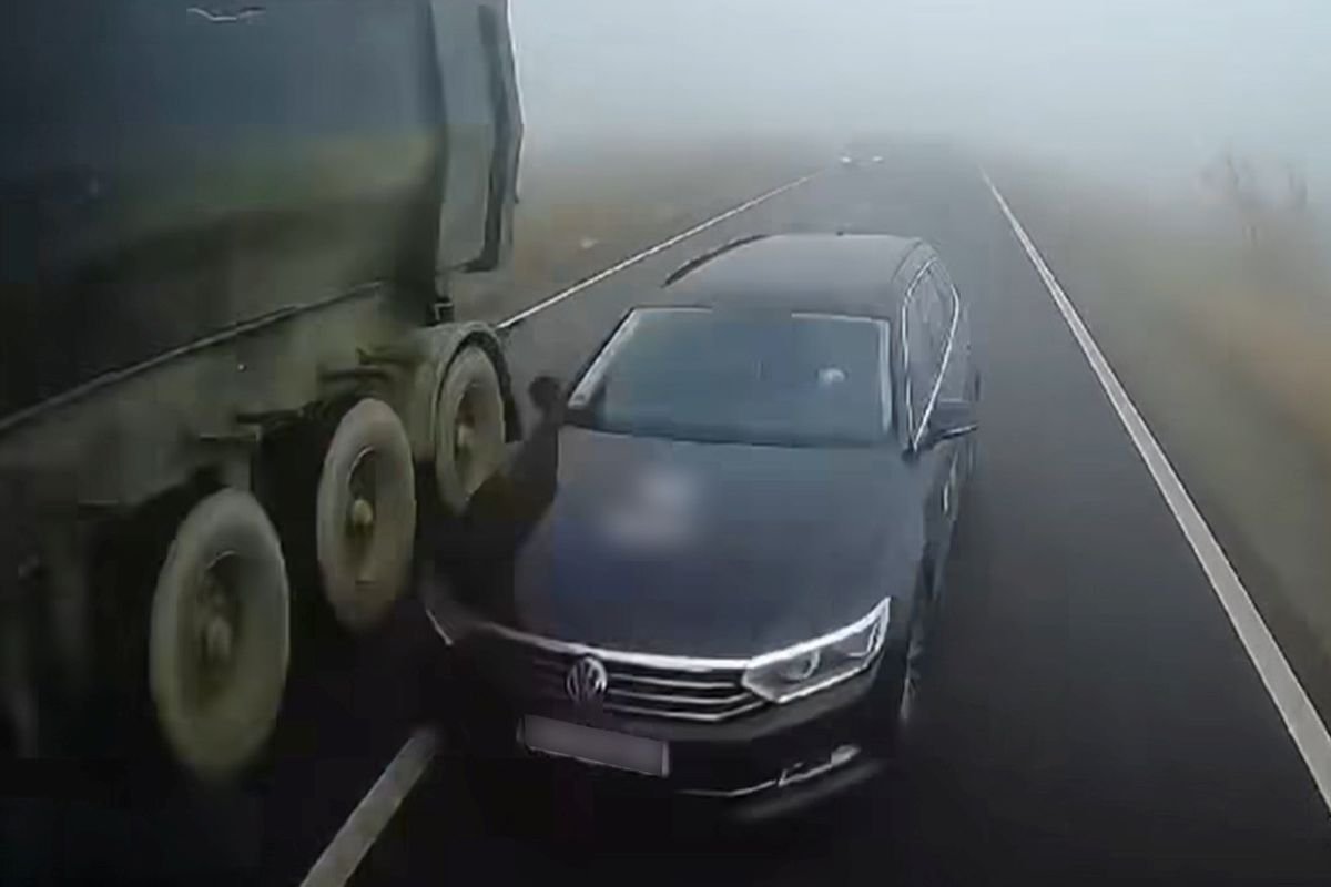 •  Fotó: Info Trafic Románia/Facebook