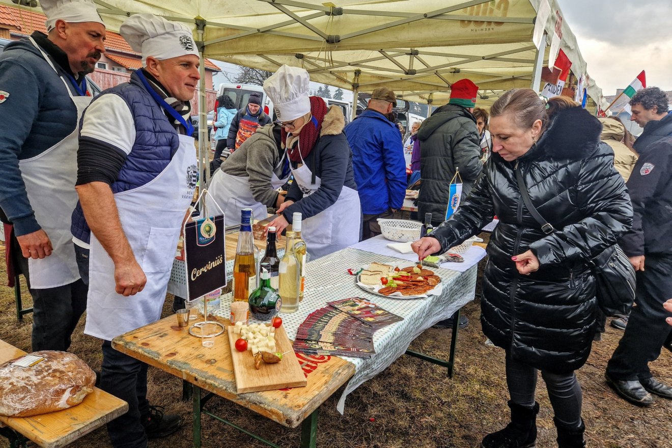 A második helyen végző Békési Várkapitányok a kínálmáció terén is állták a sarat...