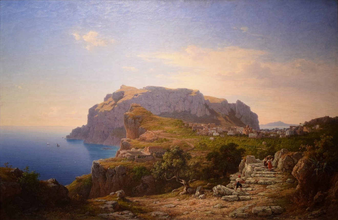 Ligeti Antal: Capri szigete (1855)