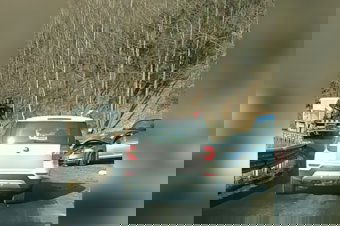 Baleset Csíkszereda és Szentegyháza között, egy kis fennakadással