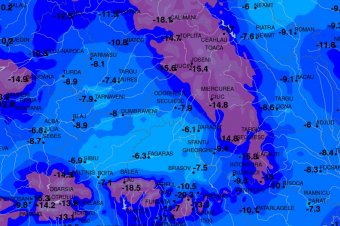 Ismét betört a fagy Székelyföldre is