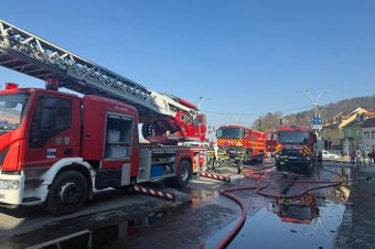 Tűz ütött ki egy panzióban Segesváron