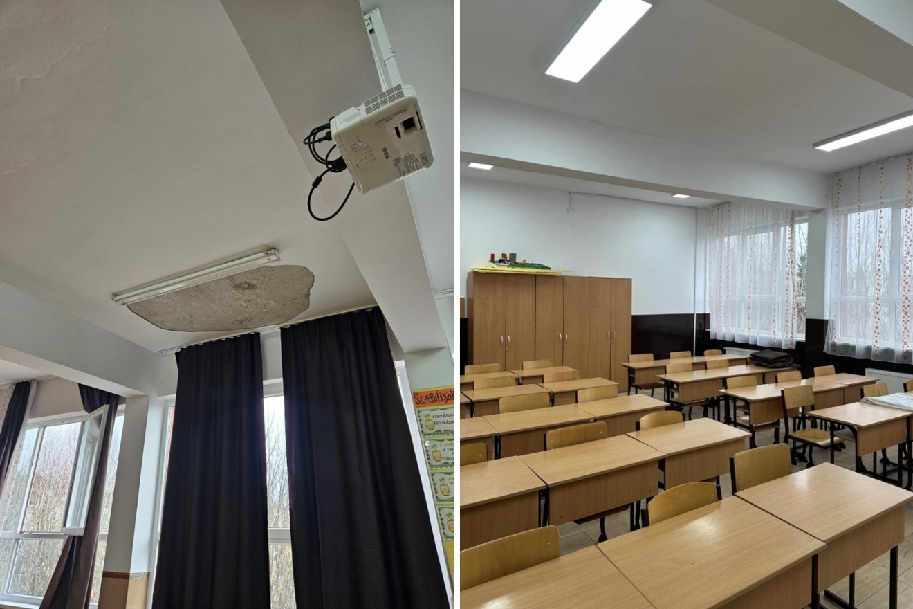 Előtte és utána •  Fotó: Boczog Szabolcs