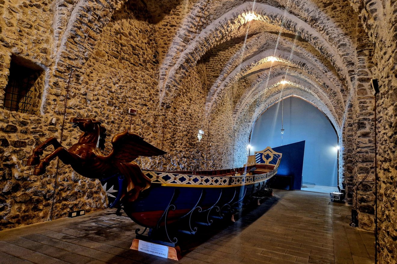 Amalfiban tengerészeti múzeum is van