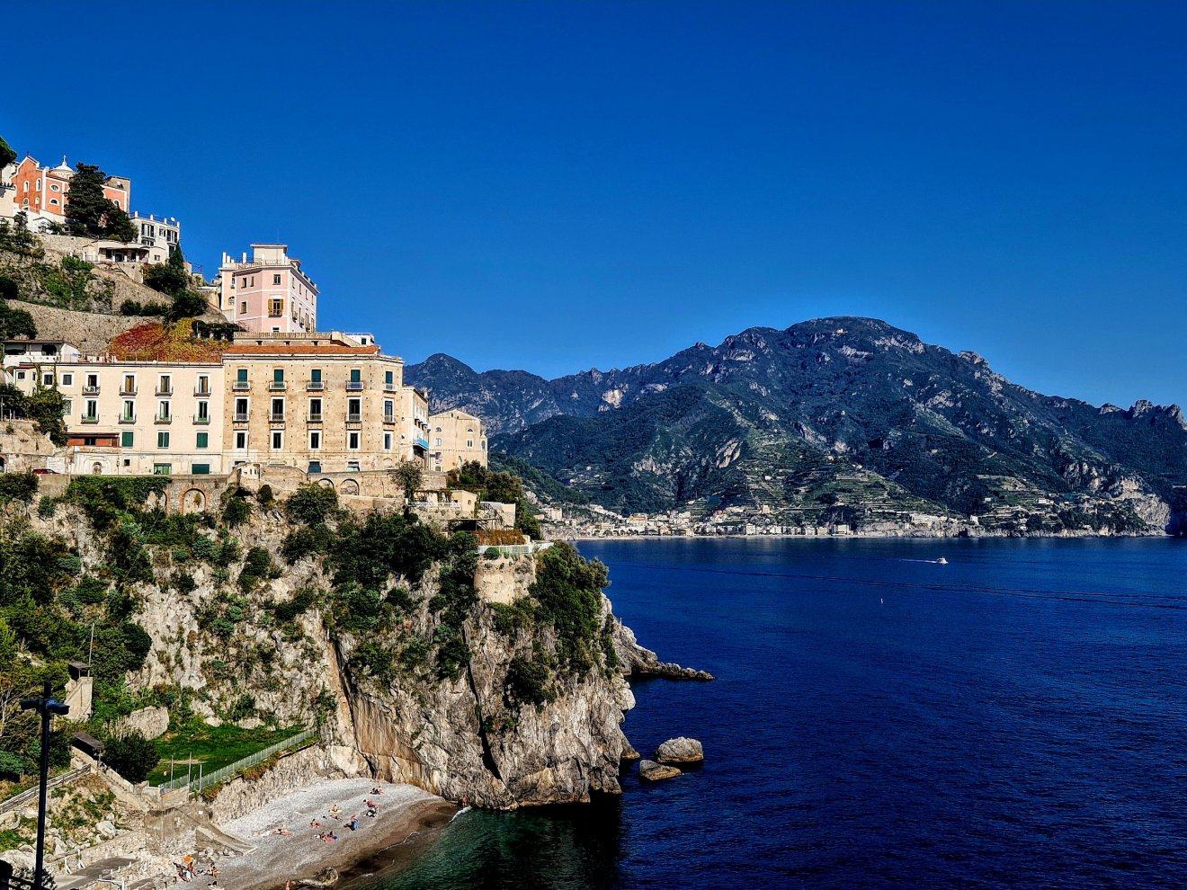 Atrani strandja