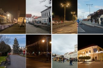 Fényárban úszó székelyföldi városok