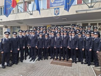 Új rendőrökkel bővült a Hargita Megyei Rendőr-főkapitányság állománya