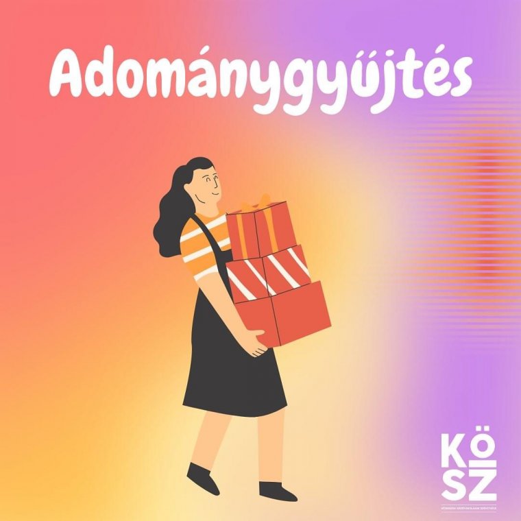 Szociális központban élőknek gyűjtenek a középiskolások